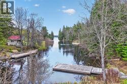 Dock on property - deep water off the dock - Seconds to Mary Lake - 