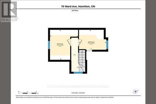 FLOOR PLAN - 70 Ward Avenue, Hamilton, ON 