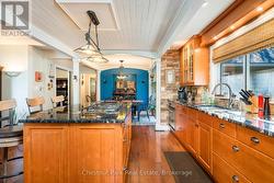 View from kitchen to dining room - 