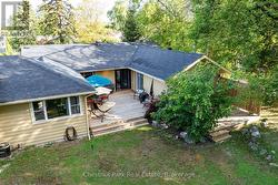 Aerial view of back deck - 
