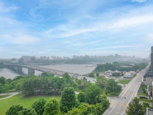 View - 1408-285 Rue Laurier, Gatineau (Hull), QC 