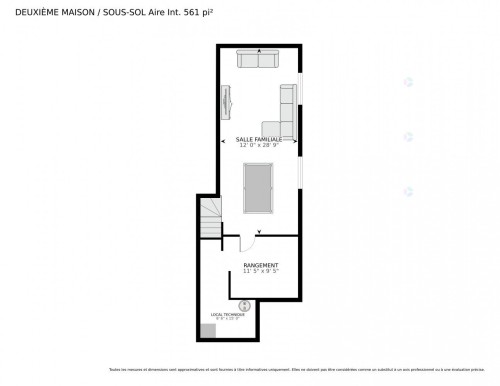 Plan (croquis) - 11570  - 11572 Rue Aumont, Mirabel, QC 