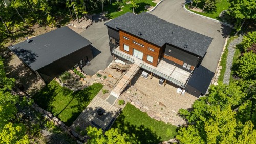 Aerial View - 2100 Ch. De L'Étang, Sainte-Adèle, QC 