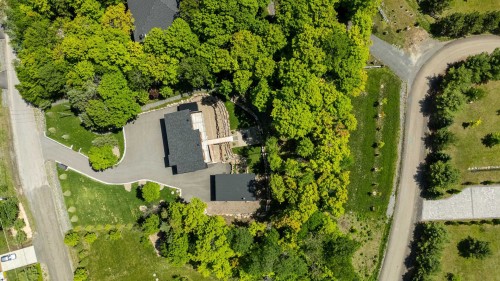 Aerial View - 2100 Ch. De L'Étang, Sainte-Adèle, QC 