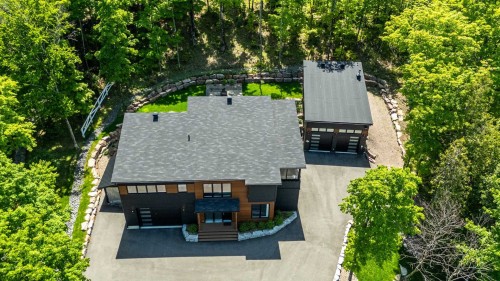 Aerial View - 2100 Ch. De L'Étang, Sainte-Adèle, QC 