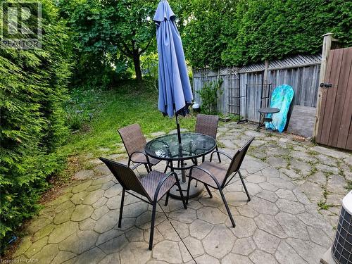 Patio terrace - 596 Spinnaker Crescent, Waterloo, ON 