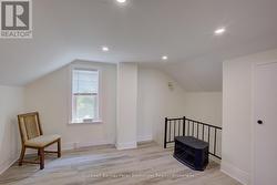 Loft on second level, possible use as a bedroom. - 