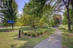 Memorial park next to the listed property. - 