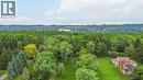 Expansive wooded grounds with a distant skyline - 165 E Ridge Road E, Grimsby, ON 