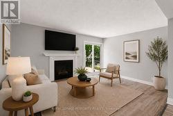 Virtually staged - Fireplace not functional - 