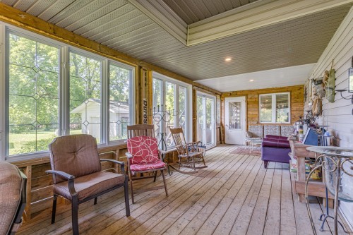 Véranda - 756 Ch. De La Baie, Rigaud, QC - Outdoor With Deck Patio Veranda With Exterior