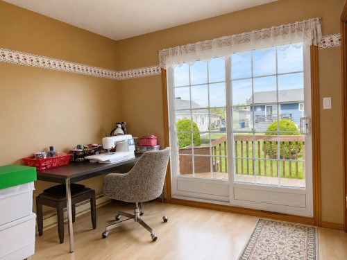 Bedroom - 16 Rue Bergeron E., Laverlochère-Angliers, QC - Indoor Photo Showing Office