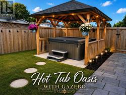 Hot tub in evening - 