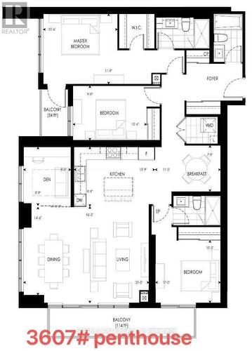 B 3607 - 12 Gandhi Lane, Markham, ON 
