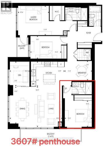 C 3607 - 12 Gandhi Lane, Markham, ON 