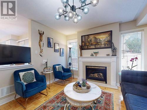19 Rusty Trail, Vaughan, ON - Indoor Photo Showing Living Room With Fireplace