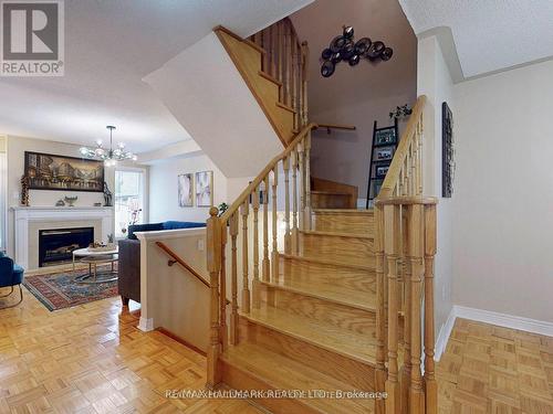 19 Rusty Trail, Vaughan, ON - Indoor Photo Showing Other Room With Fireplace