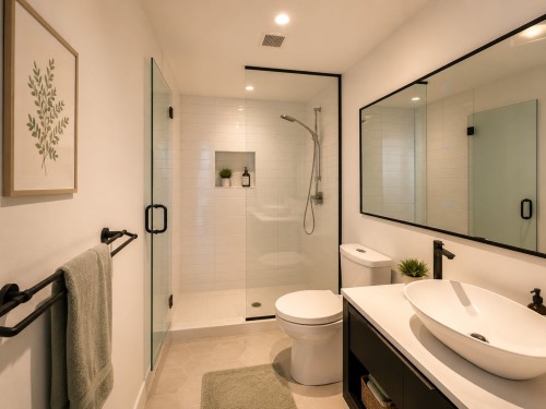 Master Bathroom - 625-3043 Rue Sherbrooke E., Montréal (Rosemont/La Petite-Patrie), QC - Indoor Photo Showing Bathroom