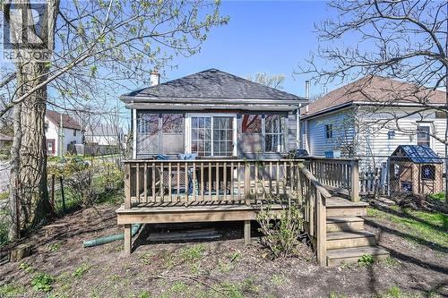 27 High Street, Brantford, ON - Outdoor With Deck Patio Veranda