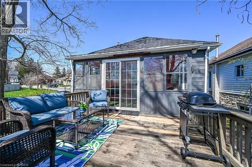 27 High Street, Brantford, ON - Outdoor With Deck Patio Veranda