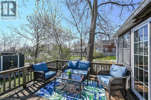 27 High Street, Brantford, ON - Outdoor With Deck Patio Veranda