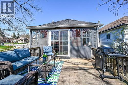 27 High Street, Brantford, ON - Outdoor With Deck Patio Veranda With Exterior