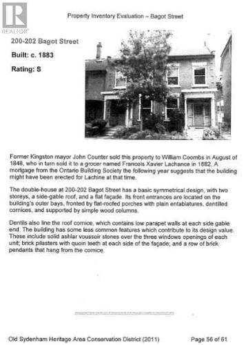 200 Bagot Street, Kingston (Central City East), ON 