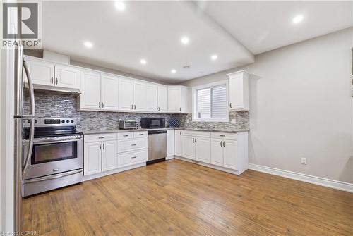 54 Paige Street, Kitchener, ON - Indoor Photo Showing Kitchen With Upgraded Kitchen