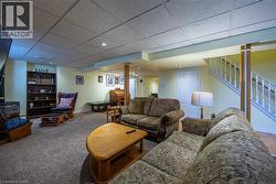 Spacious Family room in the basement - 