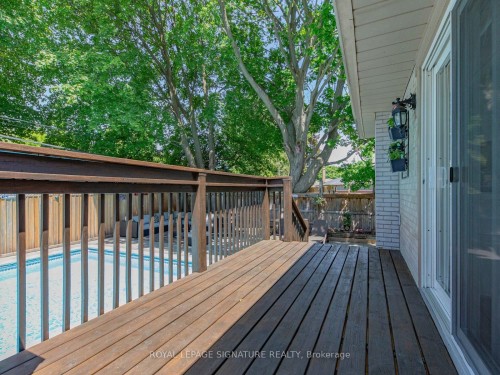 83 Berkinshaw Crescent, Toronto, ON - Outdoor With In Ground Pool With Deck Patio Veranda With Exterior