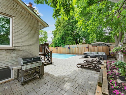 83 Berkinshaw Crescent, Toronto, ON - Outdoor With In Ground Pool