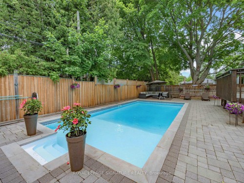 83 Berkinshaw Crescent, Toronto, ON - Outdoor With In Ground Pool With Backyard