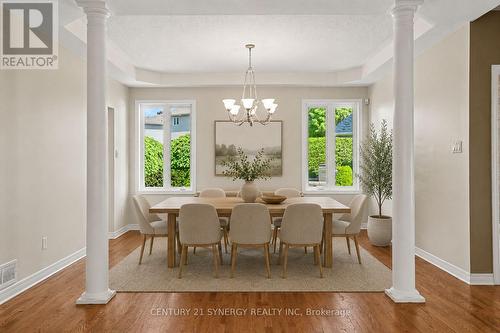Virtually Staged Dining Room - 17 Warnock Way, Ottawa, ON 