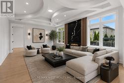 Living Room w/ Gas Fireplace - 