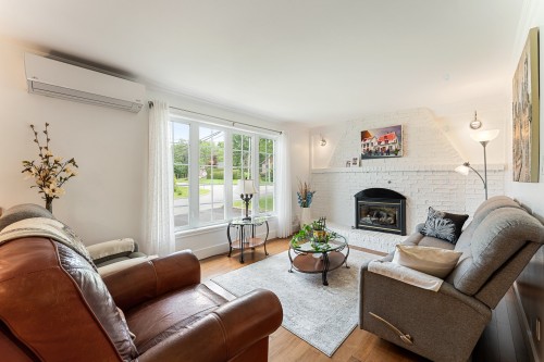 Living Room - 790 Rue Degré, Magog, QC - Indoor Photo Showing Living Room With Fireplace