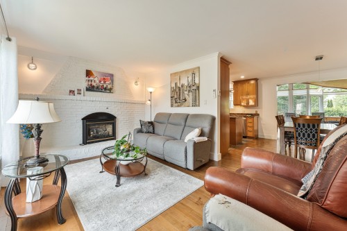 Living Room - 790 Rue Degré, Magog, QC - Indoor Photo Showing Living Room With Fireplace