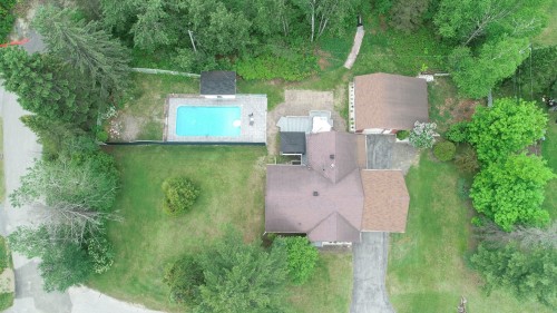 Aerial View - 191 Rue Perron, Saint-David-De-Falardeau, QC 