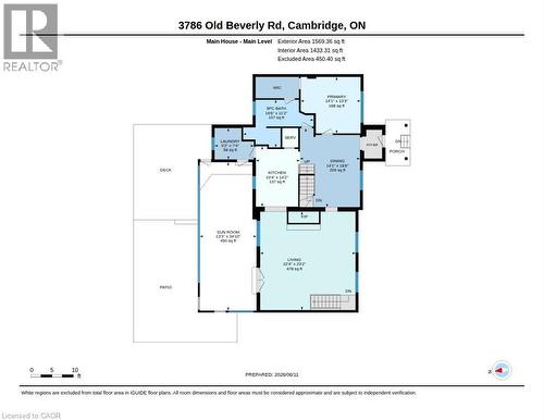Floor plan - 3786 Old Beverly Road, North Dumfries, ON 
