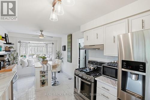 Removable Island, large enough for a table - 3260 Woodcroft Crescent, Burlington, ON 