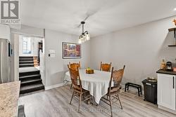 Dining room in lower level - 