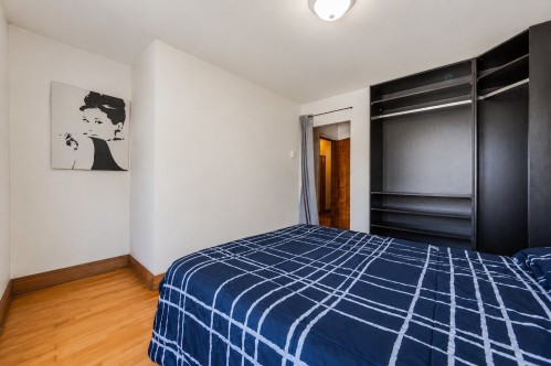 Chambre à coucher - 3-3420 Boul. Rosemont, Montréal (Rosemont/La Petite-Patrie), QC 