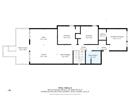 Plan (croquis) - 1-855 Rue Sherbrooke, Montréal (Lachine), QC 