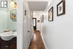 2 pce Powder room off the front hallway - 