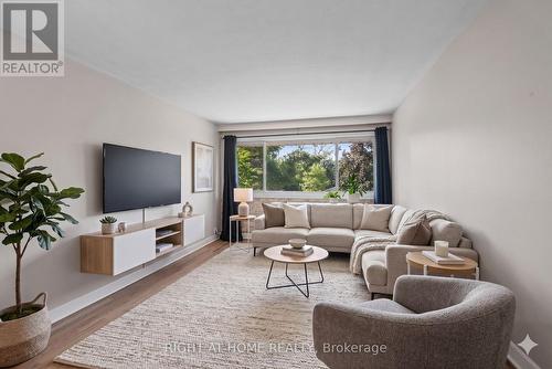 Virtually staged living room - 2709 Don Street, Ottawa, ON 