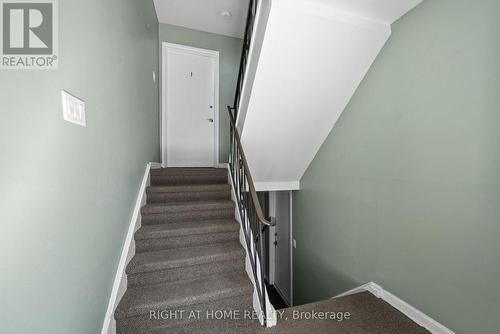 Front foyer - stairs lead to other units. - 2709 Don Street, Ottawa, ON 