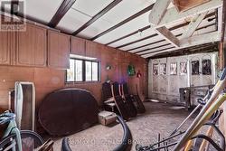 Detached garage workshop potential - 