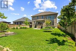 Fully fenced backyard - 