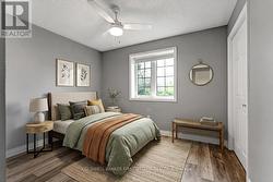 Second bedroom - virtually staged - 
