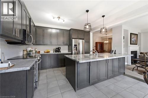 11 Morrison Drive, Ancaster, ON - Indoor Photo Showing Kitchen With Upgraded Kitchen