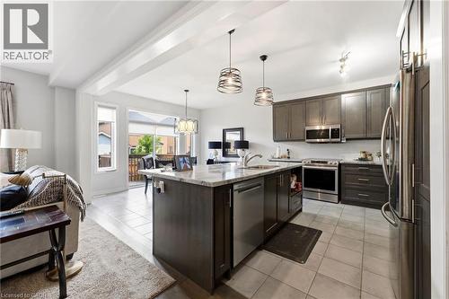 11 Morrison Drive, Ancaster, ON - Indoor Photo Showing Kitchen With Upgraded Kitchen